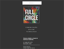 Tablet Screenshot of fullcircle.com.br